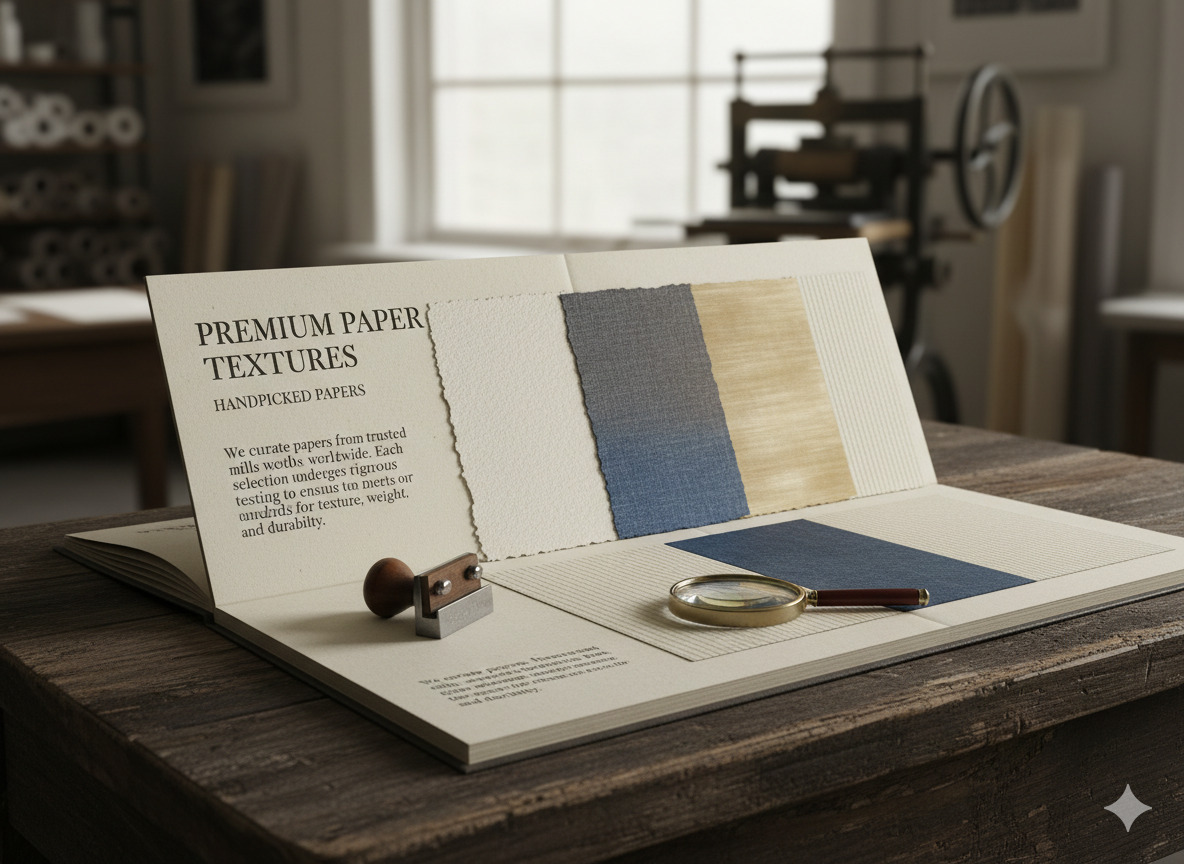Premium paper textures